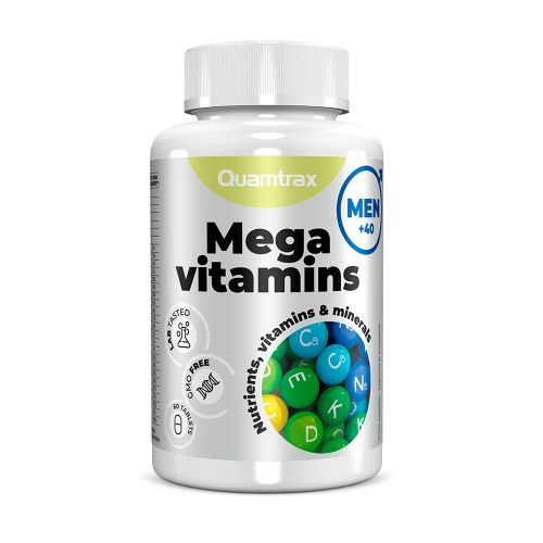 Complément Quamtrax Mega Vitamins For Men 60 Comprimés