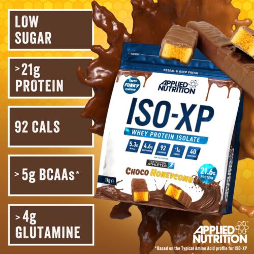 Whey Applied Nutrition Protein Isolate Iso-xp Choco Honey Combo 1 KG