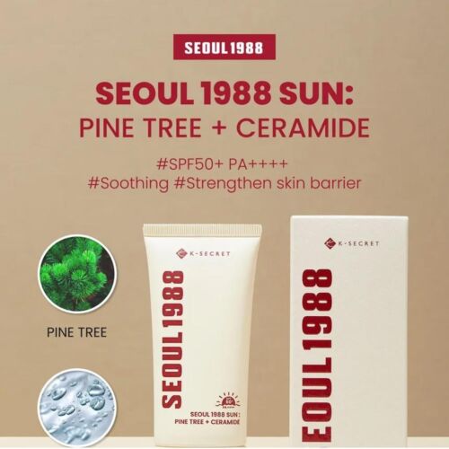 Creme Solaire Seoul 1988 Pine Tree + Ceramide 50 Ml