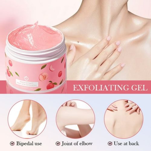 Gommage Bioaqua Extrait De Pêche Acide De Fruit Gel Crème Exfoliant Visage 140 G