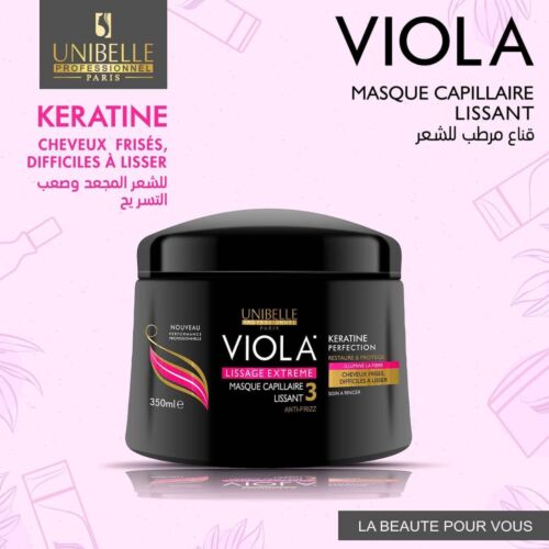 Masque Cheveux Viola 350 ML - LISSAGE EXTREME