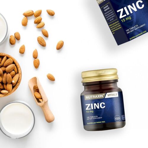 Complément Nutraxin Sulfate De Zinc 15 Mg 100 Comprimés