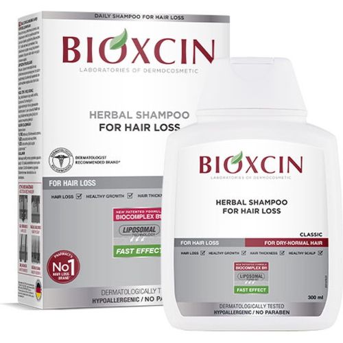 Shampoing Bioxcin Anti-chute Pour Cheuveux Sec Et Normal 300 ML