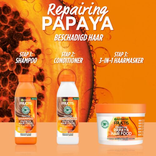 Après Shampoing Garnier Fructis Papaia Hair Food 350 ML