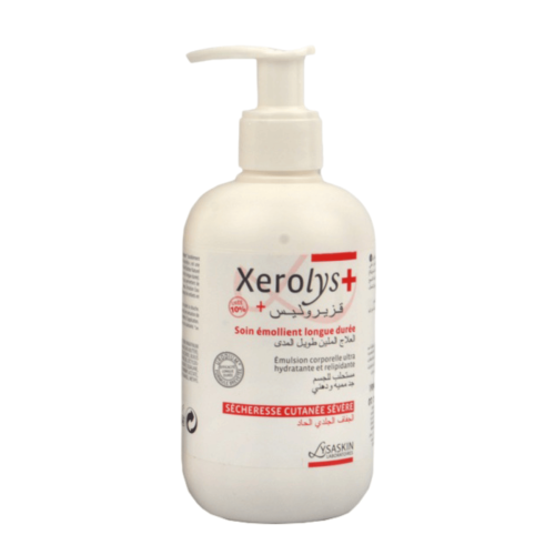Lotion Lysaskin Xerolys + Soin Émollient Sécheresse Cutanée Sévère 200 ML