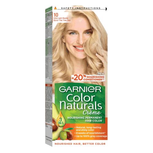 Teinture Garnier Color Naturals 10 bonld trés trés clair