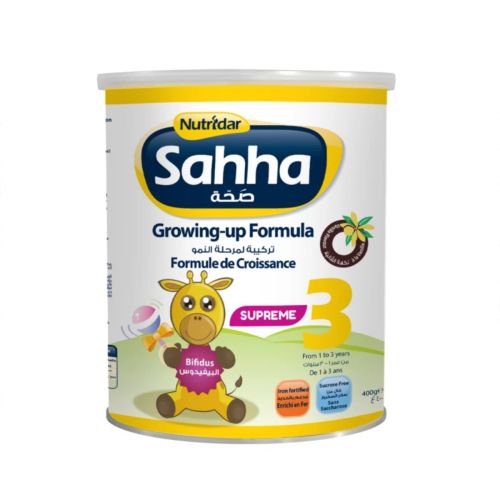 Lait Nutridar Sahha Supreme 3 age 400 G
