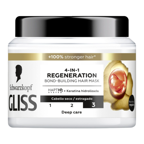 Masque Cheveux Schwarzkopf Gliss 400 ML - REGENERATION