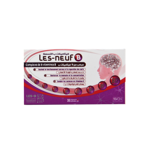 Complément Sci Les Neuf B Vitamine B 30 Gélules