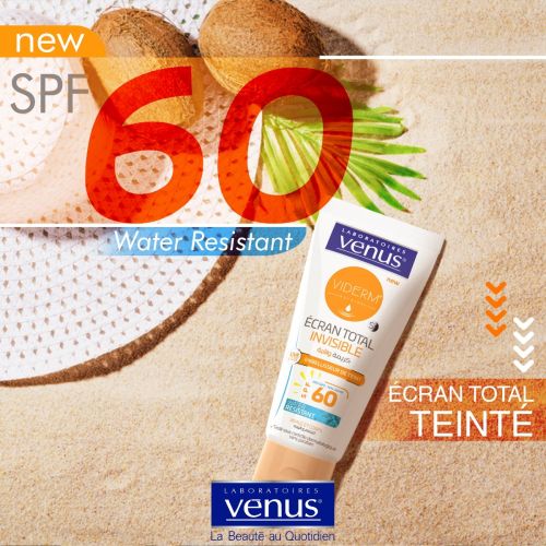 Creme Solaire Venus Invisible Spf60+ 50 ML