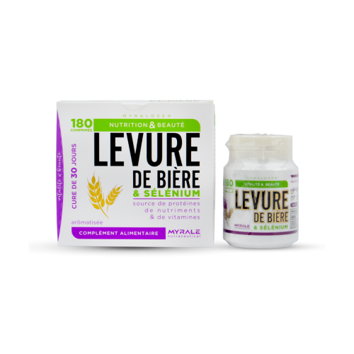 Complément Myrale Levure De Biere & Selenium 180 Comprimés