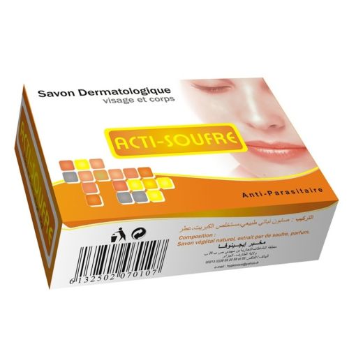 acti-soufre savon a/parasitaire visage & corps 85g c/60