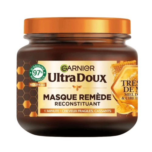 Masque Cheveux Garnier Ultra Doux Remede Trésors De Miel 340 ML