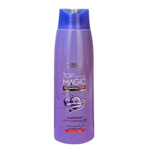 Shampoing Rozana Top Magic Kératine Complex Zinc 400 Ml