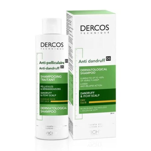 Shampoing Vichy Anti-pelliculaire Pellicules & Demangeaisons Cheveux Secs 200 ML