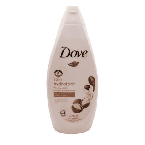 Gel Douche Dove Soin Hydratant Beurre De Karité Et Vanille 500 Ml