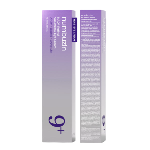 Creme Numbuzin Eye Volumetox 9+ Nad+ Retinol 10 ML