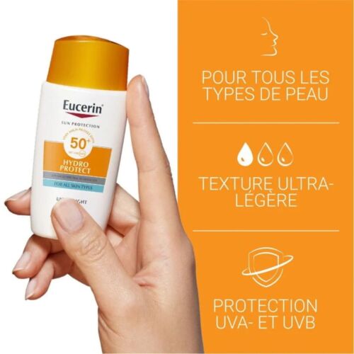 Crème Solaire Eucerin Hydro Protect Spf50+ 50 ML