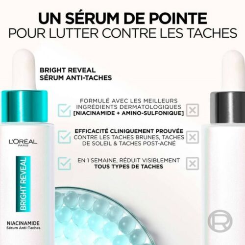 Serum L'oreal Paris Bright Reveal Sérum Anti-taches Niacinamide 30 ML