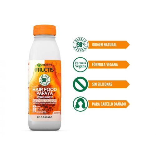 Après Shampoing Garnier Fructis Papaia Hair Food 350 ML