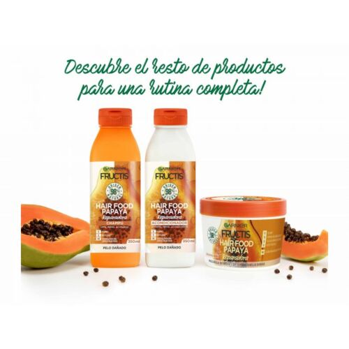 Après Shampoing Garnier Fructis Papaia Hair Food 350 ML