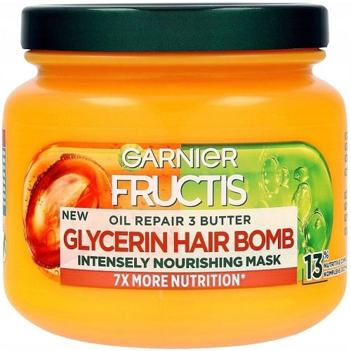 Masque Cheveux Garnier Fructis Glycerin Hair Bomb 320 ML