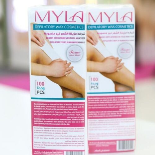 Bande De Cire Myla Tissu Non Tisse 100 Unité