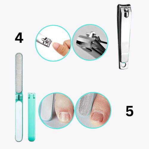 Coffret Hind Lime Eight In One Pedicure Tool
