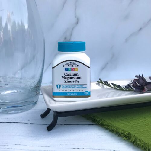 Complément 21 Century Calcium Magnesium Zinc+d3 90 MG