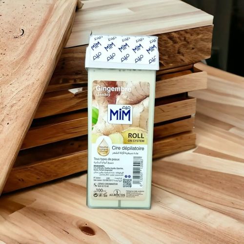 Cire Dépilatoire Mim Roll Recharge Gingember 100 ML