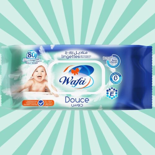 Lingette Wafa Douce 80 Unité