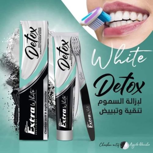 Dentifrice Extra White Detox 100 G