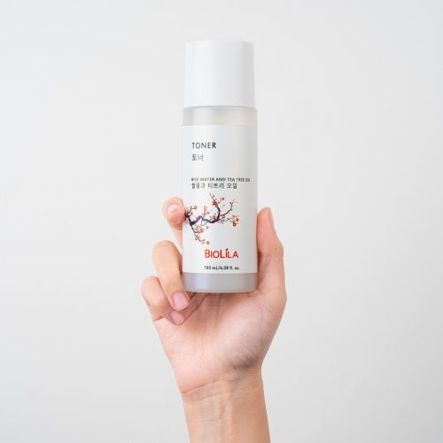 Toner Biolila Eau De Riz Et Huile D’arbre À Thé 180 ML