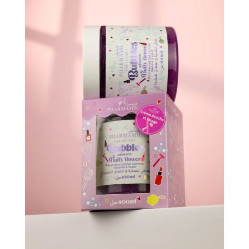 Gel Douche Pharmamil Bubbles Shower Fluffy Flower 400 ML