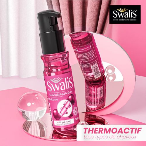 Serum Swalis Ultra Lissant Thermoactif Tous Types De Cheveux 90 ML