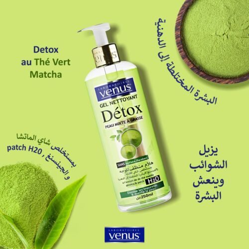 Gel Nettoyant Venus Detox 250 ML