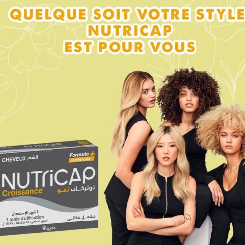 Complément Nutricap Croissance 30 Comprimés