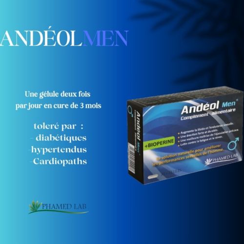 Complément Phamed Lab Anadéol Men 30 Comprimés