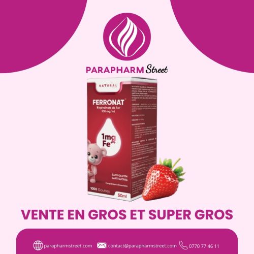 Sirop Natural Solution Ferronat Bisglycinate Fer 50 ML