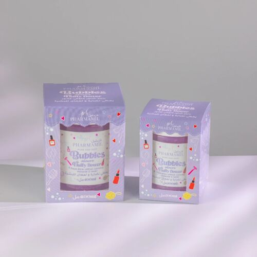 Gel Douche Pharmamil Bubbles Shower Fluffy Flower 400 ML