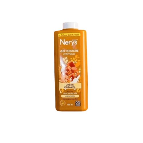 Gel Douche Nerys Crémeux Créme Caramel 700 Ml