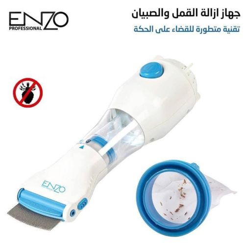 Appareil Enzo Comb Vacuum Eliminate Headlice & Eggs En-515
