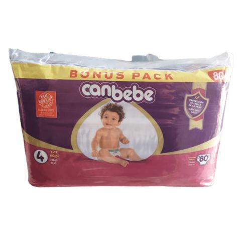 Couche Canbebe N4 Maxi 80 Unité