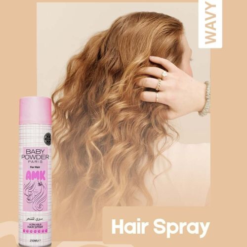Spray Baby Powder Amk Hair 250 ML