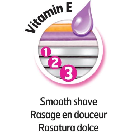 Lame Bic Miss Soleil Jetables Pour Femme De 3 L 4 Unité