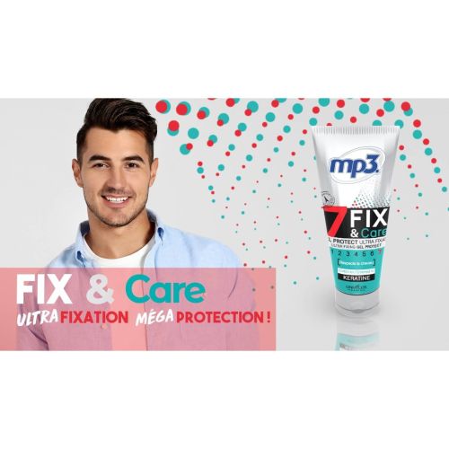 Gel Coiffant MP3 Fix & Care 200 ML