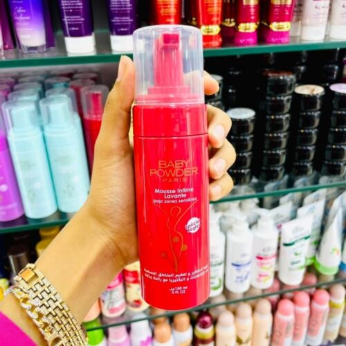 Mousse Baby Powder Intime Lavante Rouge 150 ML