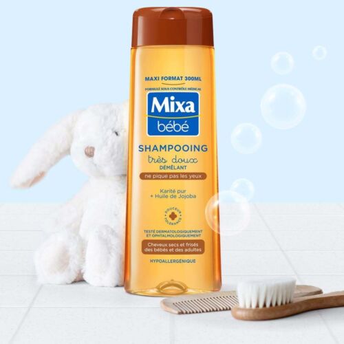 Shampoing Mixa Bébé Démélant Karité Et Jojoba 250 Ml