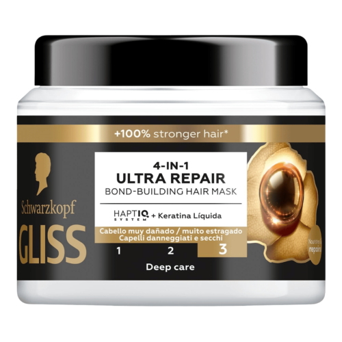 Masque Cheveux Schwarzkopf Gliss 400 ML - ULTRA REPAIR