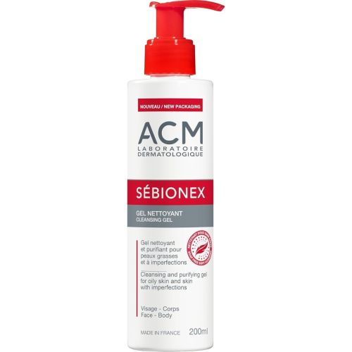 Gel Nettoyant Acm Sebionex 200 ML